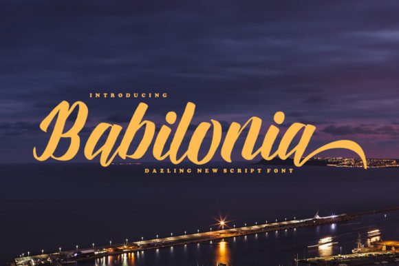 Babilonia Font Download for Desktop