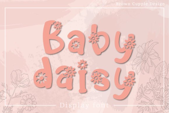Baby Daisy Font - Featured Image
