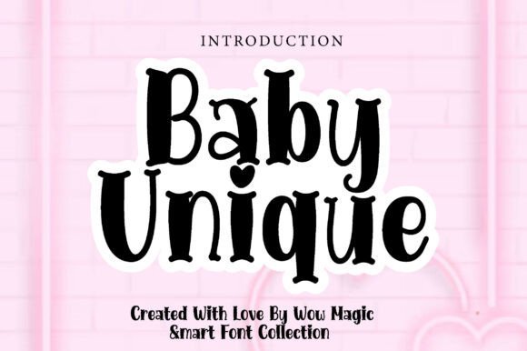 Baby Unique Font - Featured Image