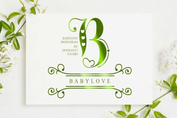 Babylove Monogram Font Download for Desktop