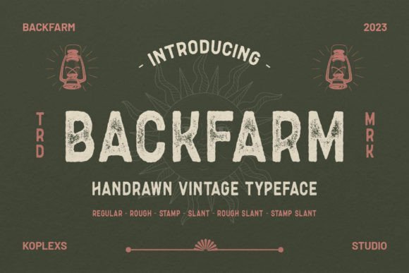 Backfarm Font Download for Desktop