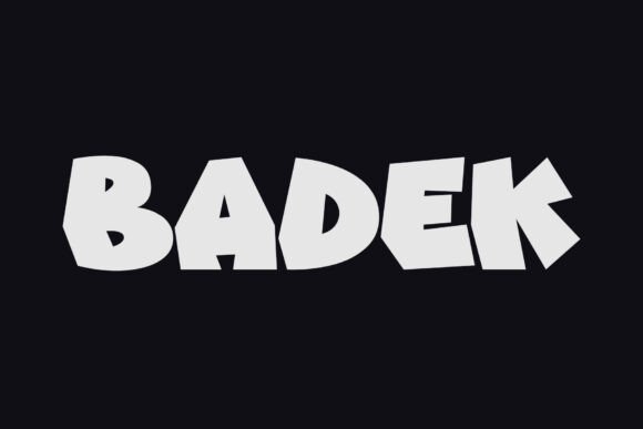 Badek Font Download for Desktop