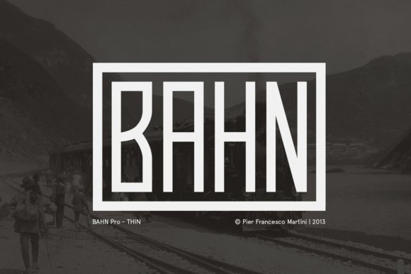 Bahn Pro Thin Font Download for Desktop