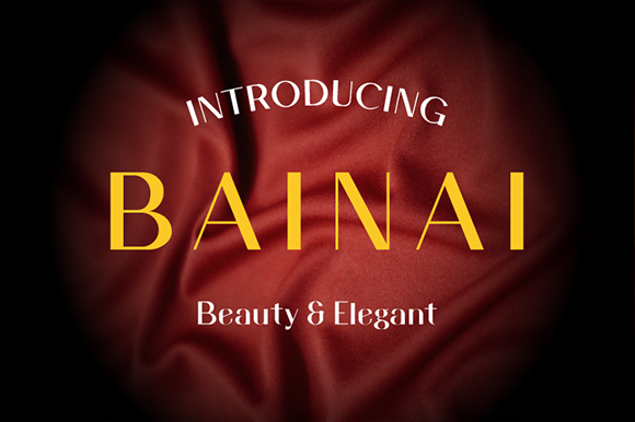 Bainai Font Download for Desktop