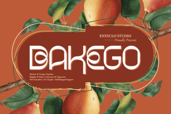 Bakego Font Download for Desktop