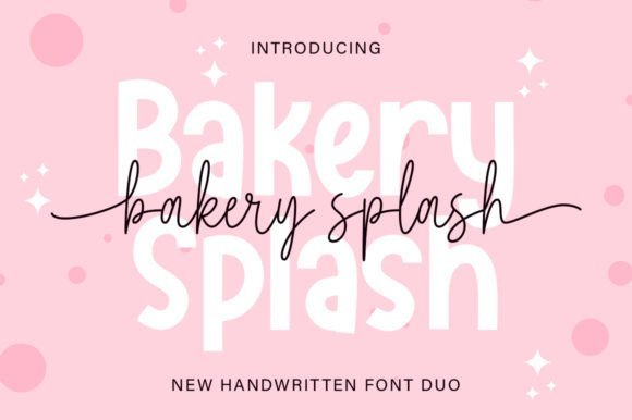 Bakery Splash Duo Font - Featured Image