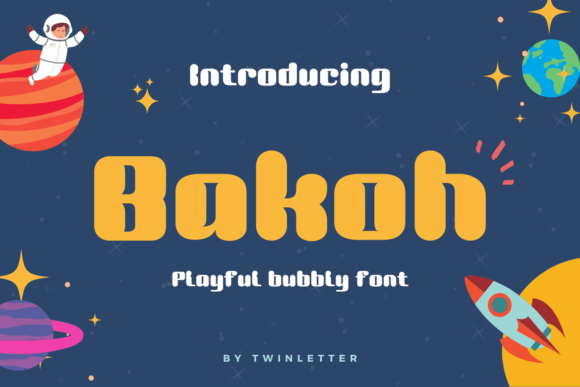 Bakoh Font - Featured Image