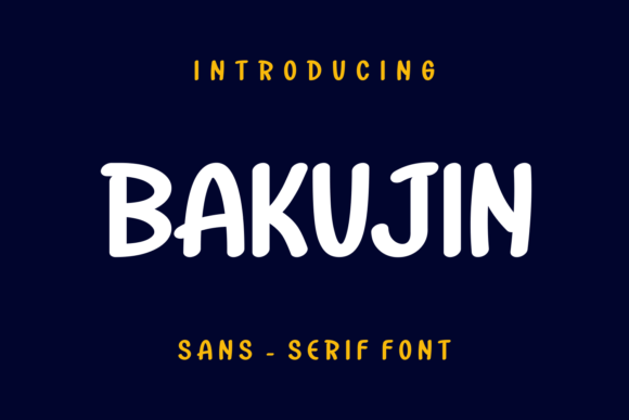 Bakujin Font Download for Desktop