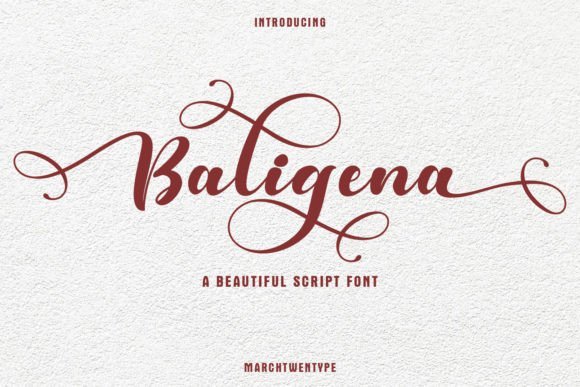 Baligena Font Download for Desktop