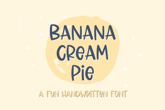 Banana Cream Pie Font Download for Desktop