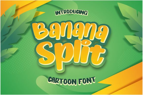 Banana Split Cartoon Font Download for Desktop