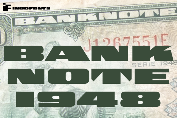Banknote 1948 Font Download for Desktop