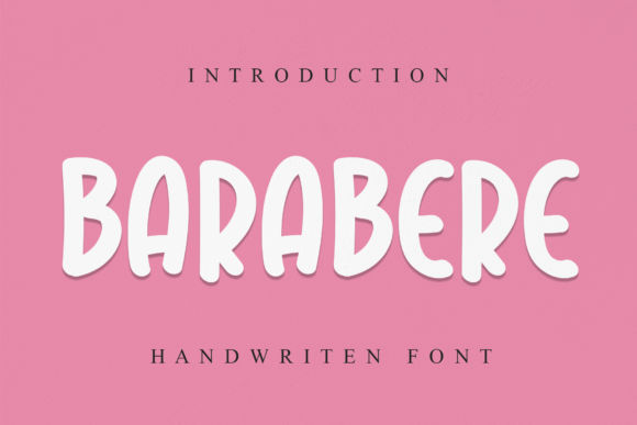 Barabere Font - Featured Image