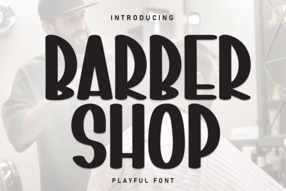 Barber Shop Font Download for Desktop