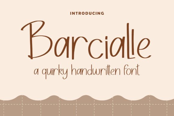 Barcialle Font Download for Desktop