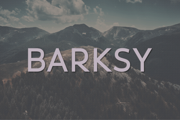 Barksy Font Download for Desktop
