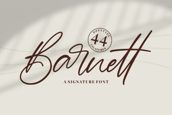 Barnett Font - Featured Image