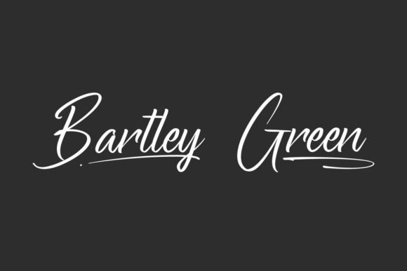 Bartley Green Font Download for Desktop