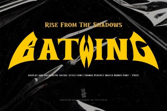 Bat Wing Font Download for Desktop