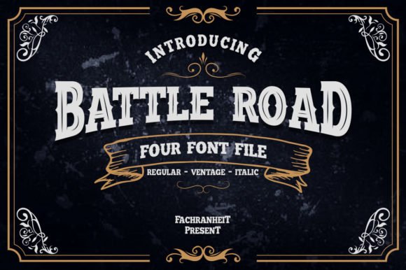 Battle Road Font Download for Desktop