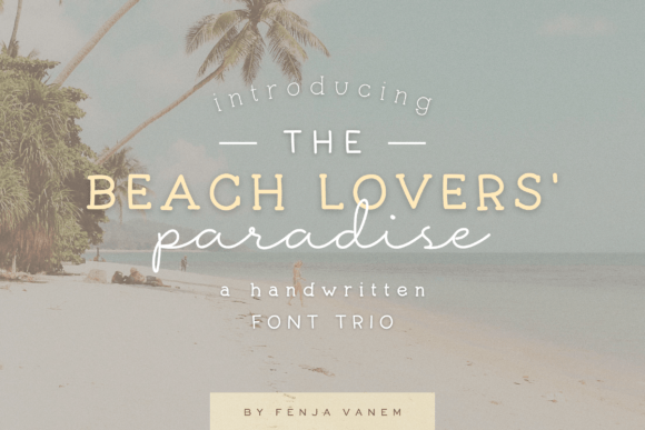 Beach Lovers Paradise Font Download for Desktop