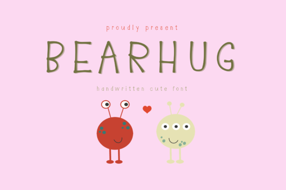 Bearhug Font - Featured Image