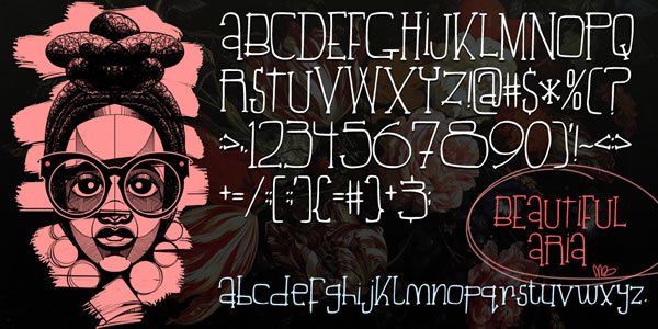 Beautiful Aria Font Download for Desktop