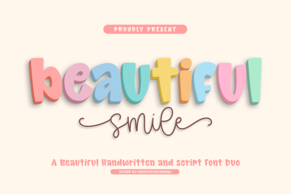 Beautiful Smile Font - Featured Image