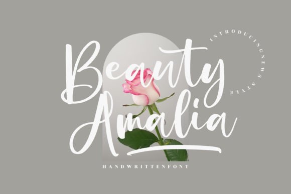 Beauty Amalia Font - Featured Image