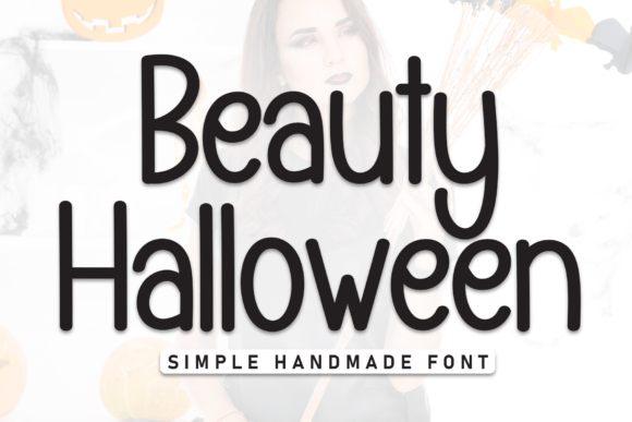 Beauty Halloween Font - Featured Image
