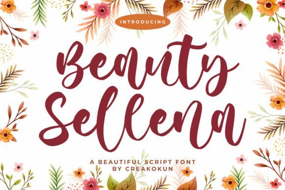 Beauty Sellena Font Download for Desktop