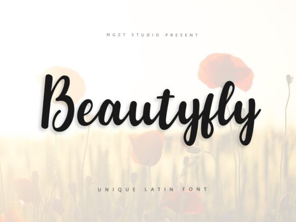 Beautyfly Font - Featured Image