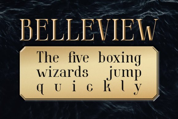 Belleview Font Download for Desktop