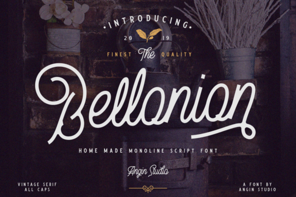 Bellonion Font Download for Desktop
