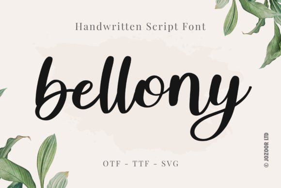Bellony Font - Featured Image