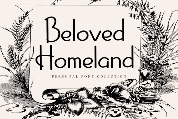 Beloved Homeland Font Download for Desktop