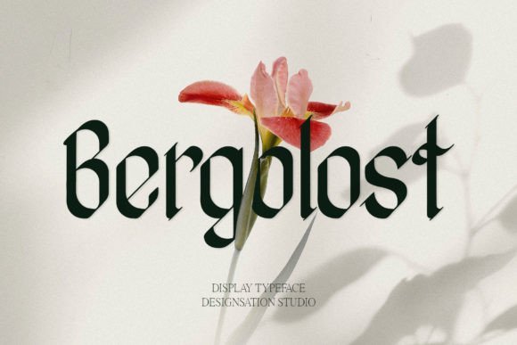 Bergolost Font Download for Desktop