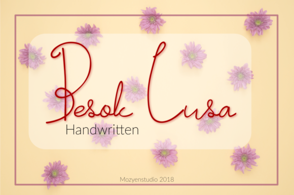 Besok Lusa Font - Featured Image
