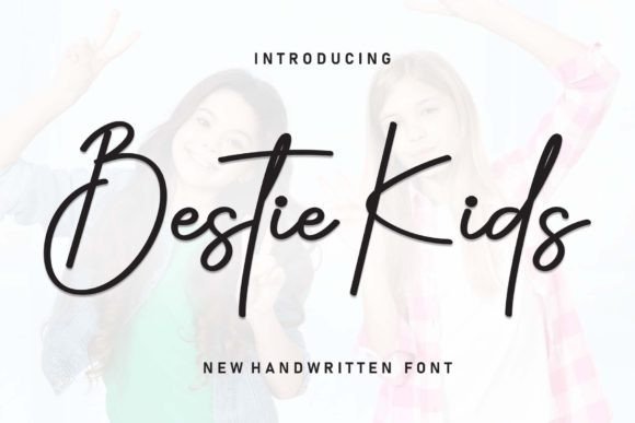 Bestie Kids Font - Featured Image