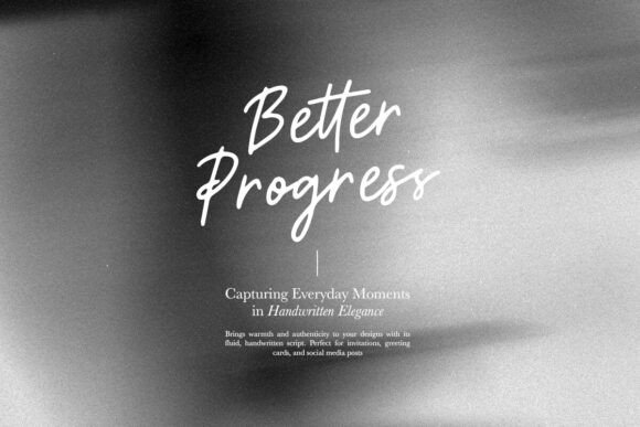 Better Progress Font Download for Desktop