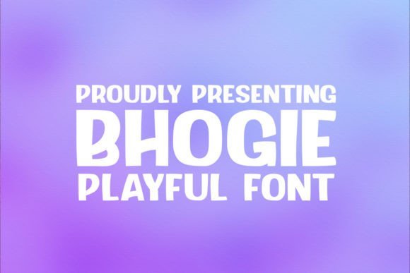 Bhogie Font Download for Desktop