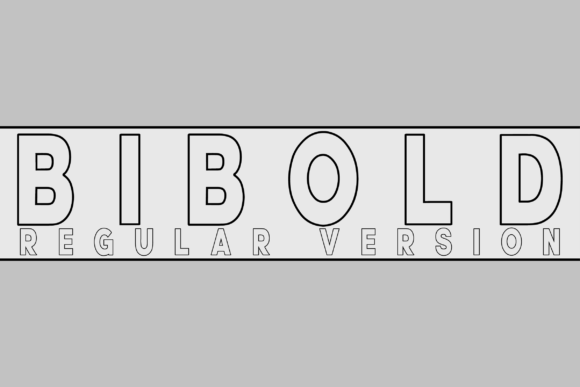 Bibold Outline Font Download for Desktop