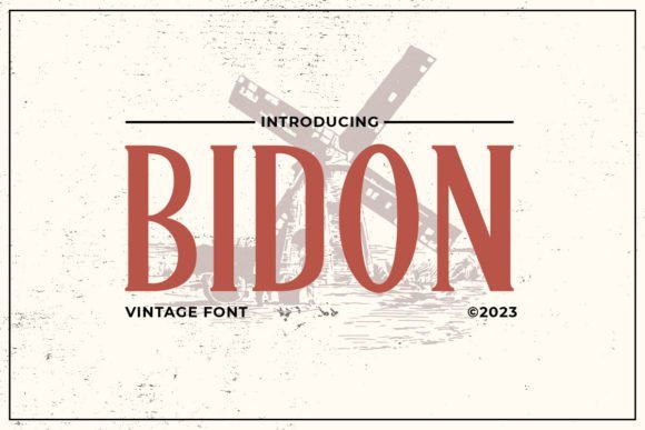 Bidon Font - Featured Image