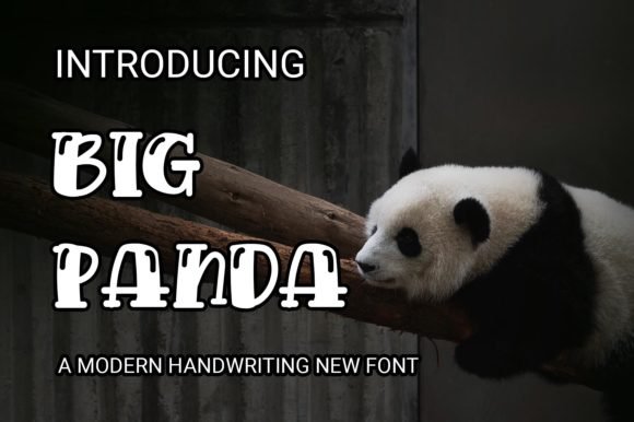 Big Panda Font Download for Desktop