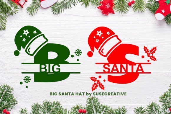 Big Santa Hat Font Download for Desktop