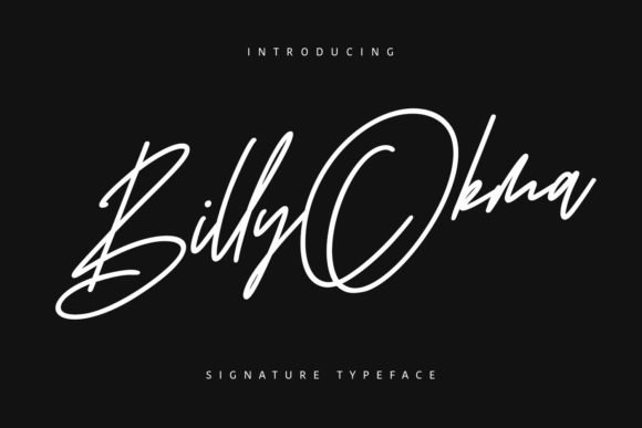 Billy Okma Font Download for Desktop