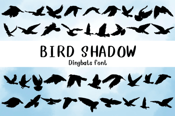 Bird Shadow Font Download for Desktop