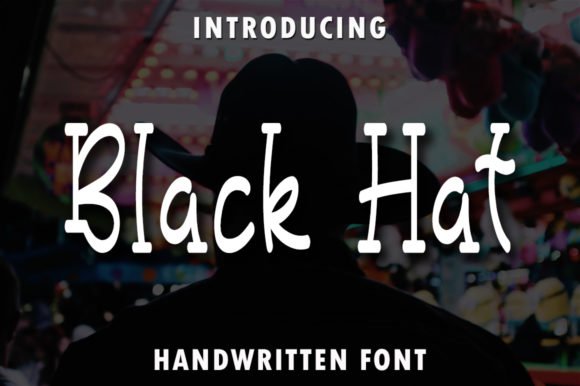Black Hat Font Download for Desktop