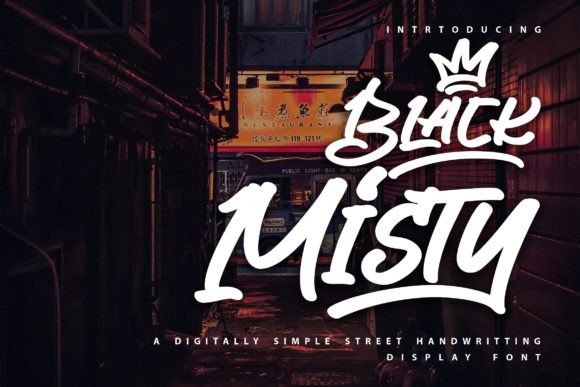 Black Misty Font Download for Desktop