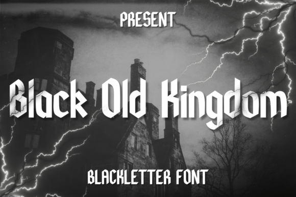 Black Old Kingdom Font Download for Desktop